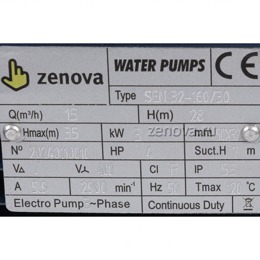 Центробежный насос Zenova SEN 32-160/30