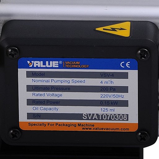 Пластинчато-роторный вакуумный насос Value VSV-4_220
